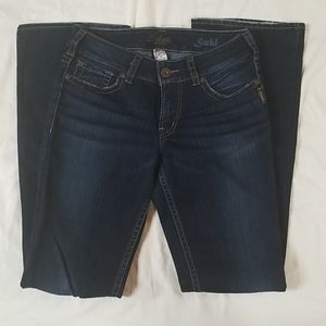 Silver Bootcut Jeans